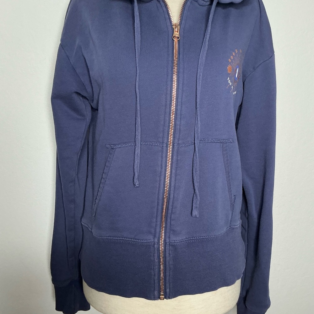 Spiritual Gangster You are  the Cosmos Hoodie Jacket Navy Size Small - Picture 8 of 11